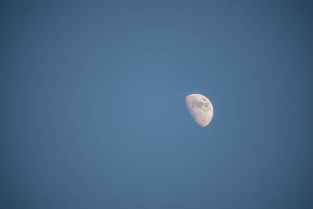 istock Partial moon glows bright over Los Angeles, CA in summer 1164955191