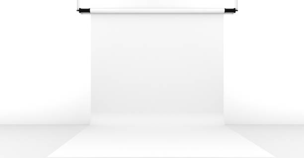 istock Photo studio background. Equipment for photography, backdrop. 1164963274