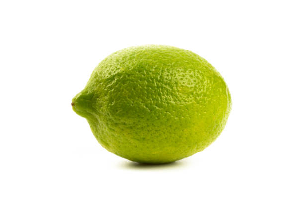 istock green ripe lemon shooting on white background 1164963979