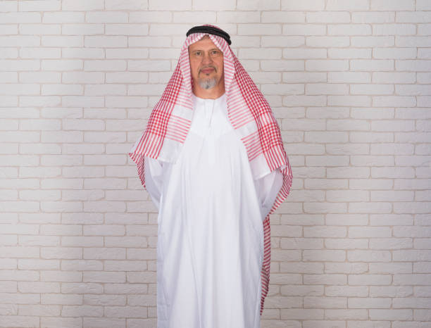 istock studio portrait of an old arab man 1164965212
