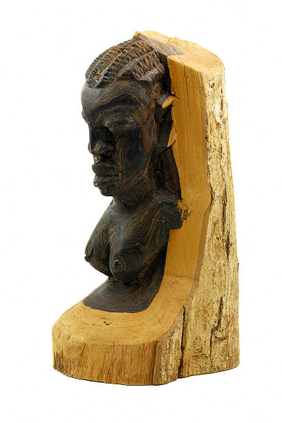 istock african wooden statue 116496659