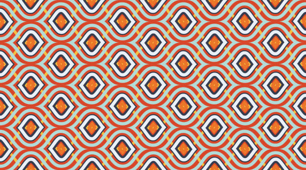 istock Seamless pattern geometric. Delicate beautiful ornament. Geometric fashion fabric print. Seamless vector pattern. 1164971371