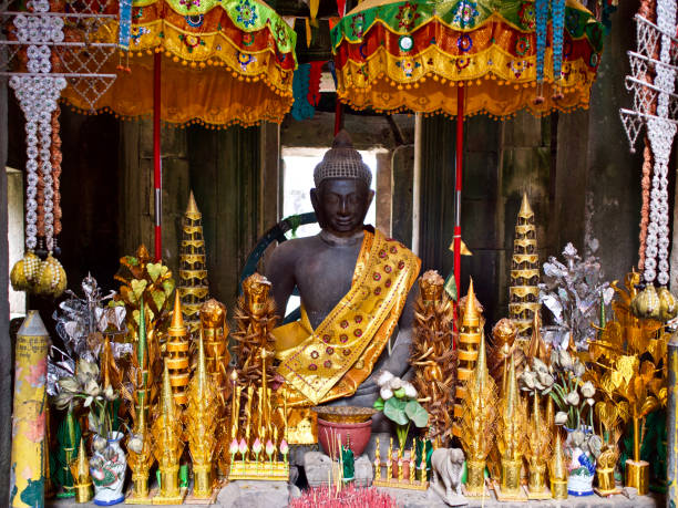 istock Architecture of ancient temple complex Angkor, Siem Reap 1164971448