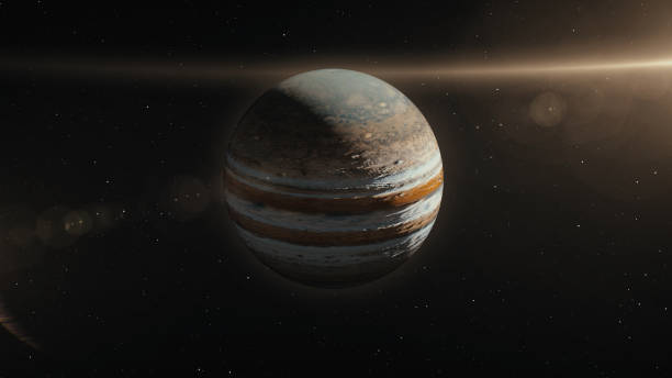 istock Jupiter Planet in Space 3D Illustration 1164975881