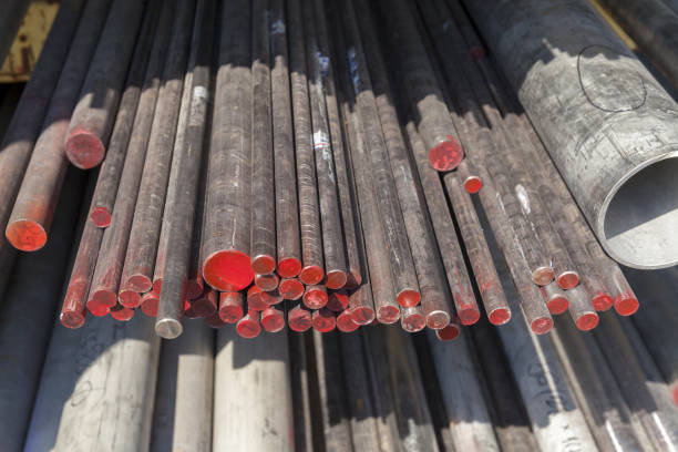 istock steel metal bars 1164979450