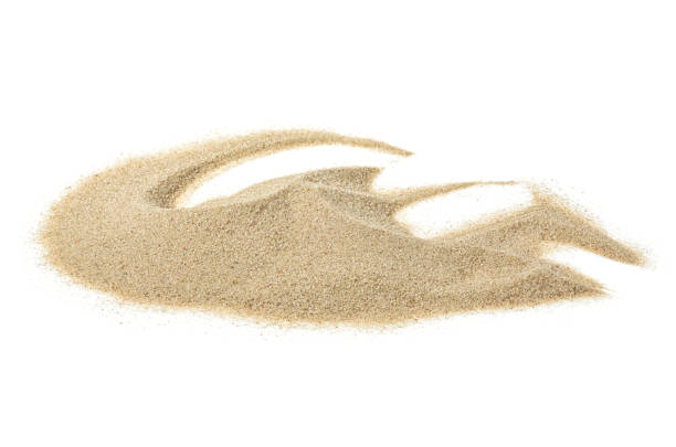 istock Sand pile isolated on a white background 1164981838