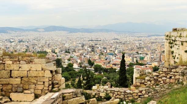 istock Aerial view of Athens 1 1164984763