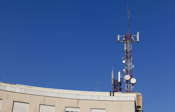 istock the antenna on the building with transmitters 1164984990