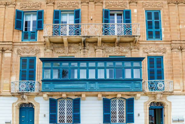 istock Malta architecture, facade of a house 1164997352