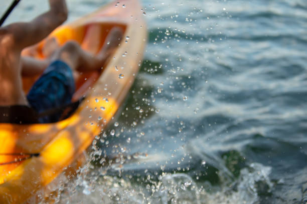 istock abstract kayak action on a mountain lake 1165003704