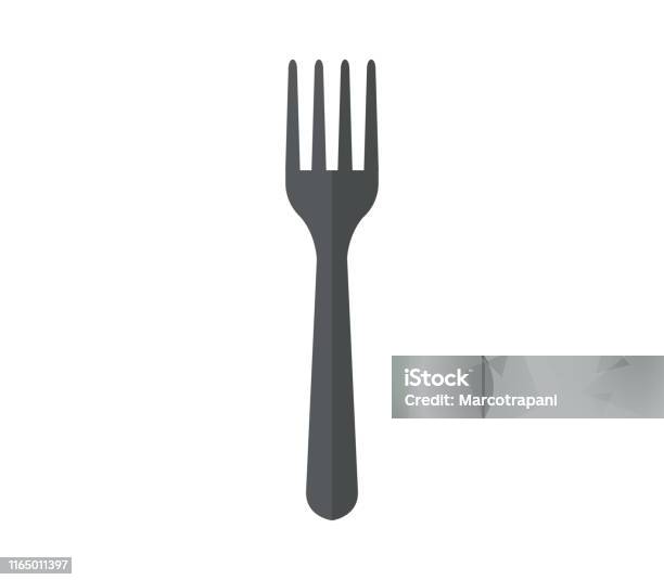 Fork First Design Fork Stock Illustration - Download Image Now - Crockery, Design, Fork ...