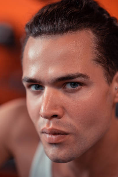 istock Face of a handsome blue eyed man 1165024963