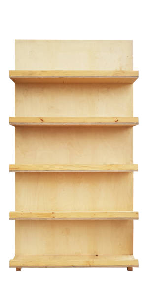 istock Stand for the presentation of items made with recycled material. 1165031293