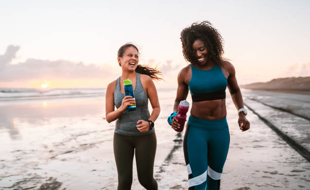 Outdoor workouts are best.