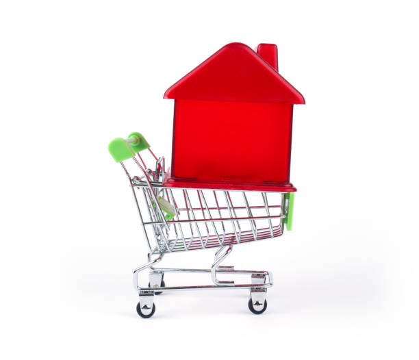 istock Online shopping home 1165032503