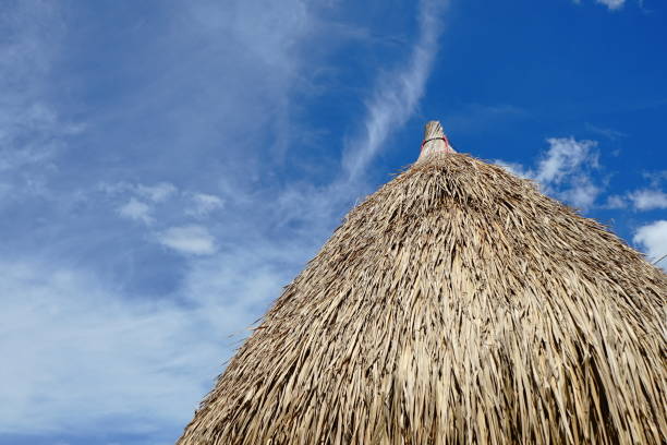 istock Roof with blue sky background 1165034313