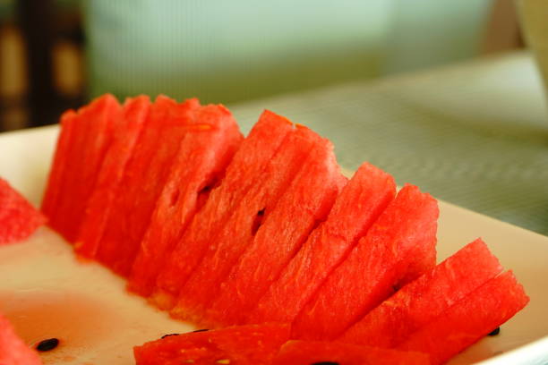 istock Fresh slices of watermelon 1165034510