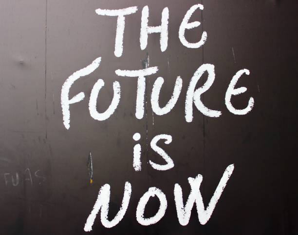 istock The future is now. Words in the wild 1165043678