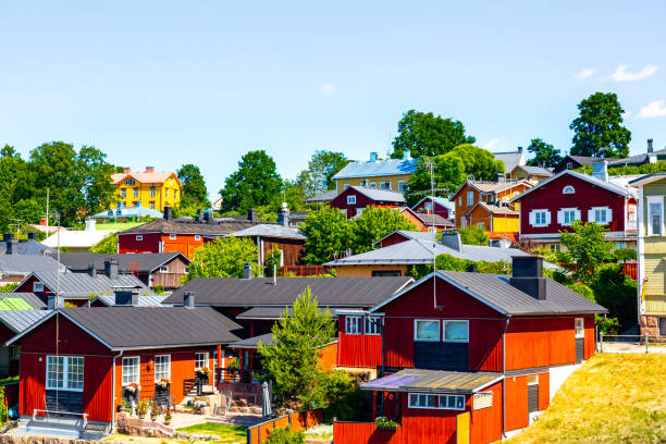 istock Porvoo old town in Finland. 1165044670