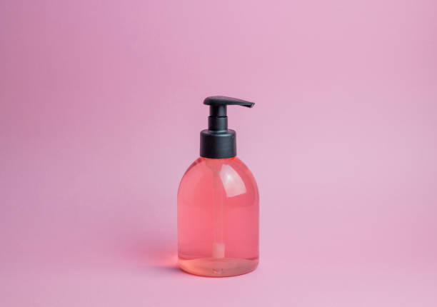 istock Cosmetics on a pink background. Minimalism. Skincare. 1165049246