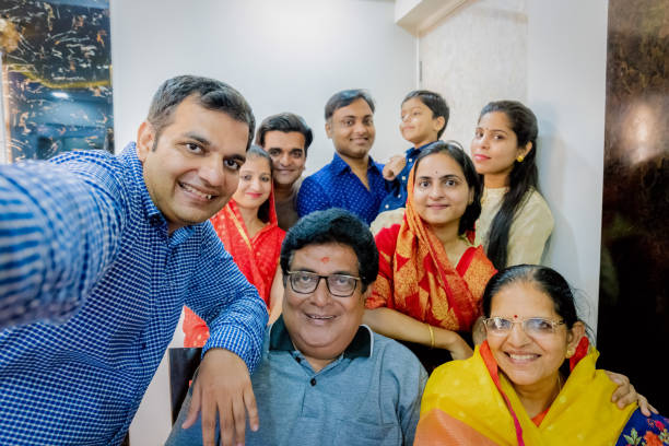 istock Multi Generation Family Taking Selfie on the Phone 1165050666