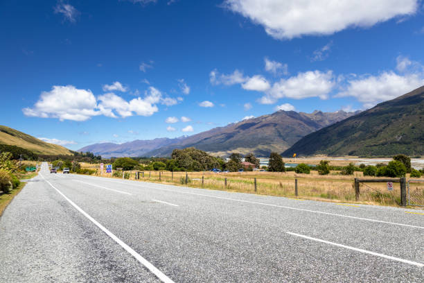 An image of the Haast River Landsborough Valley New Zealand