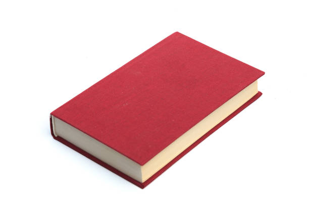 istock Closed red  book isolated on a white background -Image 1165060692