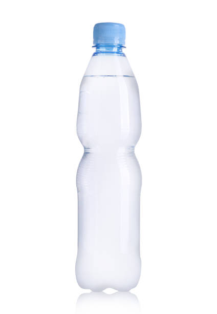 istock small plastic bottle with mineral water on a white background 1165062880