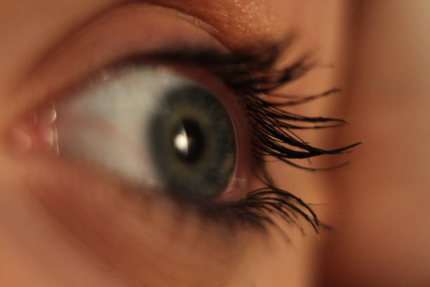 istock Macro photography of a woman's eye. 1165072080