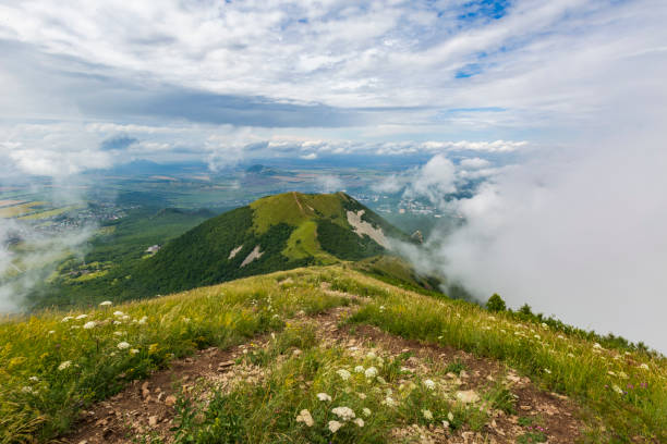 Mountains of the Mineralnye Vody Resort in Stavropol Region in Caucasus in Russia Mountains of the Mineralnye Vody Resort in Stavropol Region in Caucasus in Russia stavropol stavropol krai stock pictures, royalty-free photos & images
