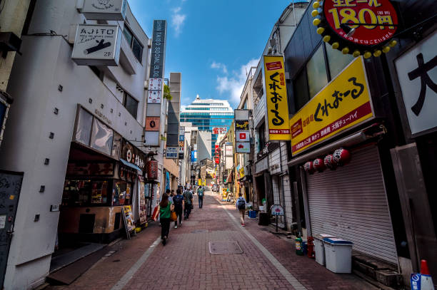 istock Back alley Shibuya 1165074653