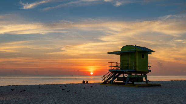 istock Sunrise at Miami Beach, Florida 1165083032