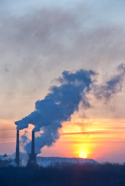 istock Chemical factory 1165092436