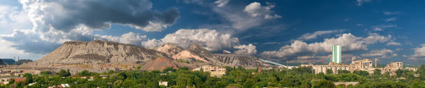 istock Panorama of the big coal 1165096132