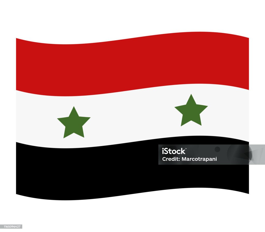 All Syria Flags Syria Flag Stock Illustration - Download Image Now - All Middle Eastern ...