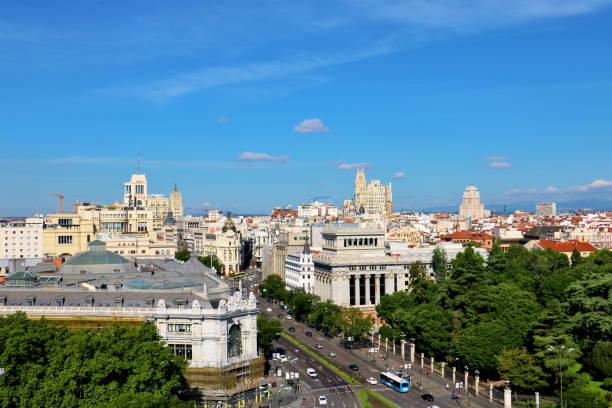 istock Madrid City Skyline 1165098186