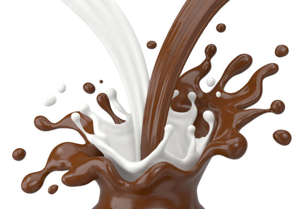 istock white milk mix into dark chocolate splash. 1165098603