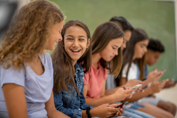 istock Young teenagers in the classroom. 1165099938