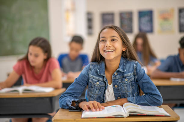 istock Young teenagers in the classroom. 1165100115