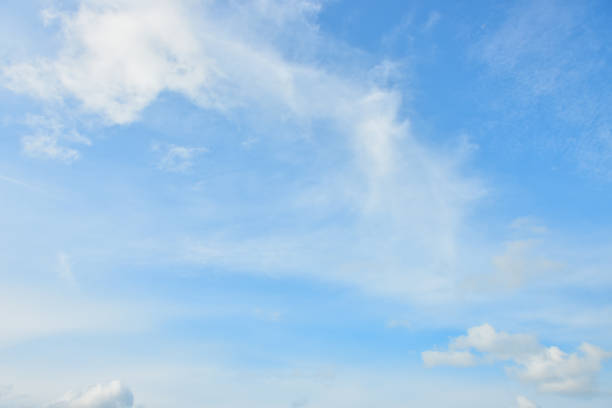 istock Blue sky white cloud white background. Beautiful sky and clouds in the afternoon. 1165108048