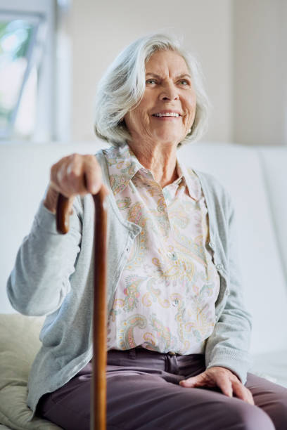 istock My trusted walking stick helps me move around easier 1165108930
