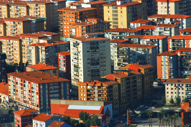 istock Aerial view of buildings, modern and old architecture 1165112897