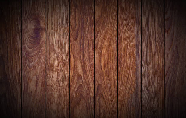 istock dark wood textured board use for background. Vintage 1165114331