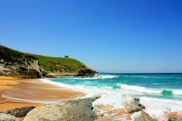 istock Scenic beach in Spain, Cantabria. 1165124014