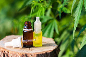 flasche-cbd-%C3%B6l-auf-cannabis-hinterg