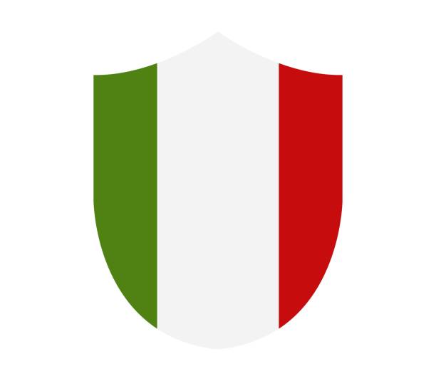 Italy flag Italy flag italie stock illustrations