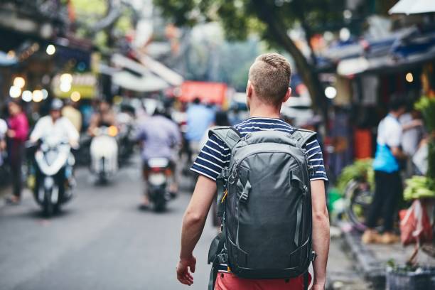 istock Traveler in Hanoi 1165129562