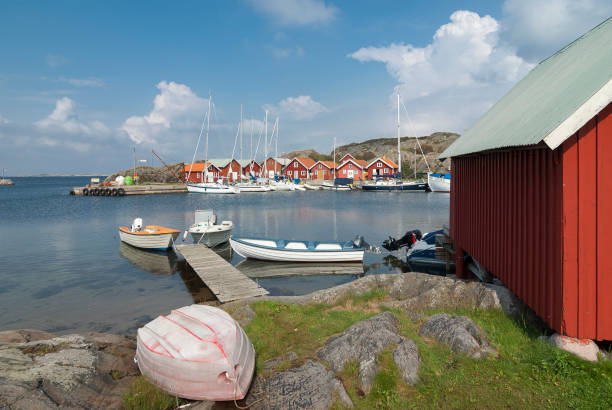 istock Fishing village Swedisch westcoast 1165129674