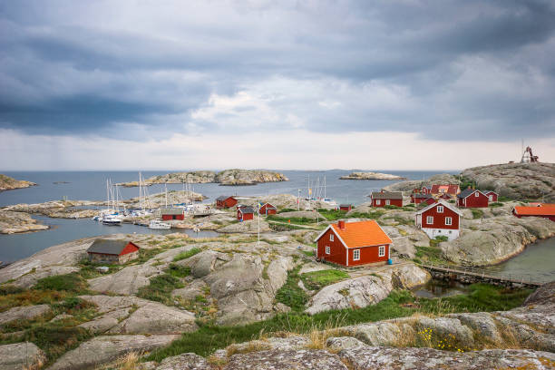 istock Fishing village in Sweden 1165129759