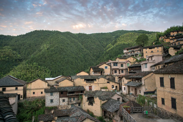 istock A village on the hill, China 1165130057